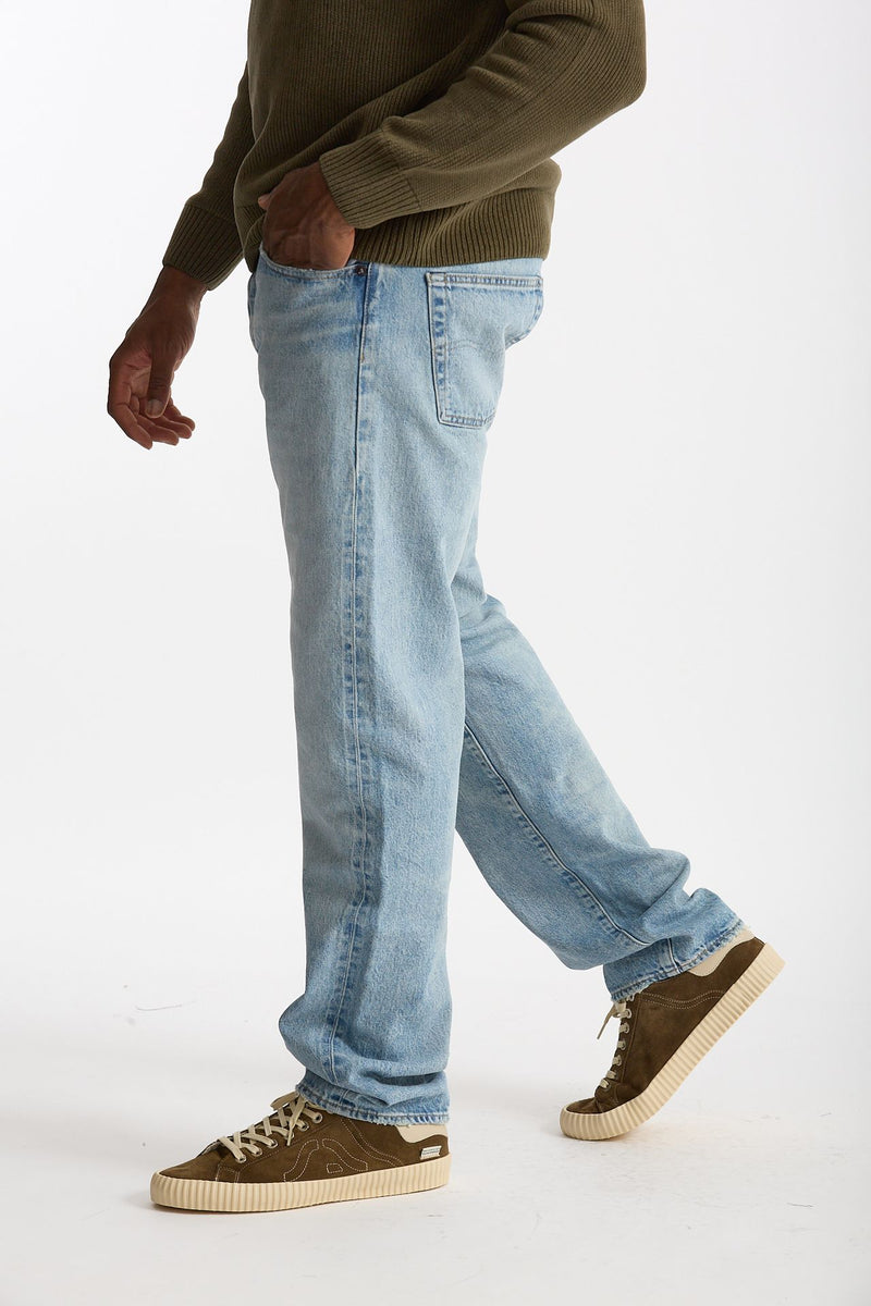 Jeans 501 1980s in cotone fermo lavaggio chiaro uomo Levi's - 3
