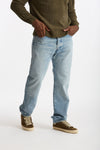 Jeans 501 1980s in cotone fermo lavaggio chiaro uomo Levi's - 2