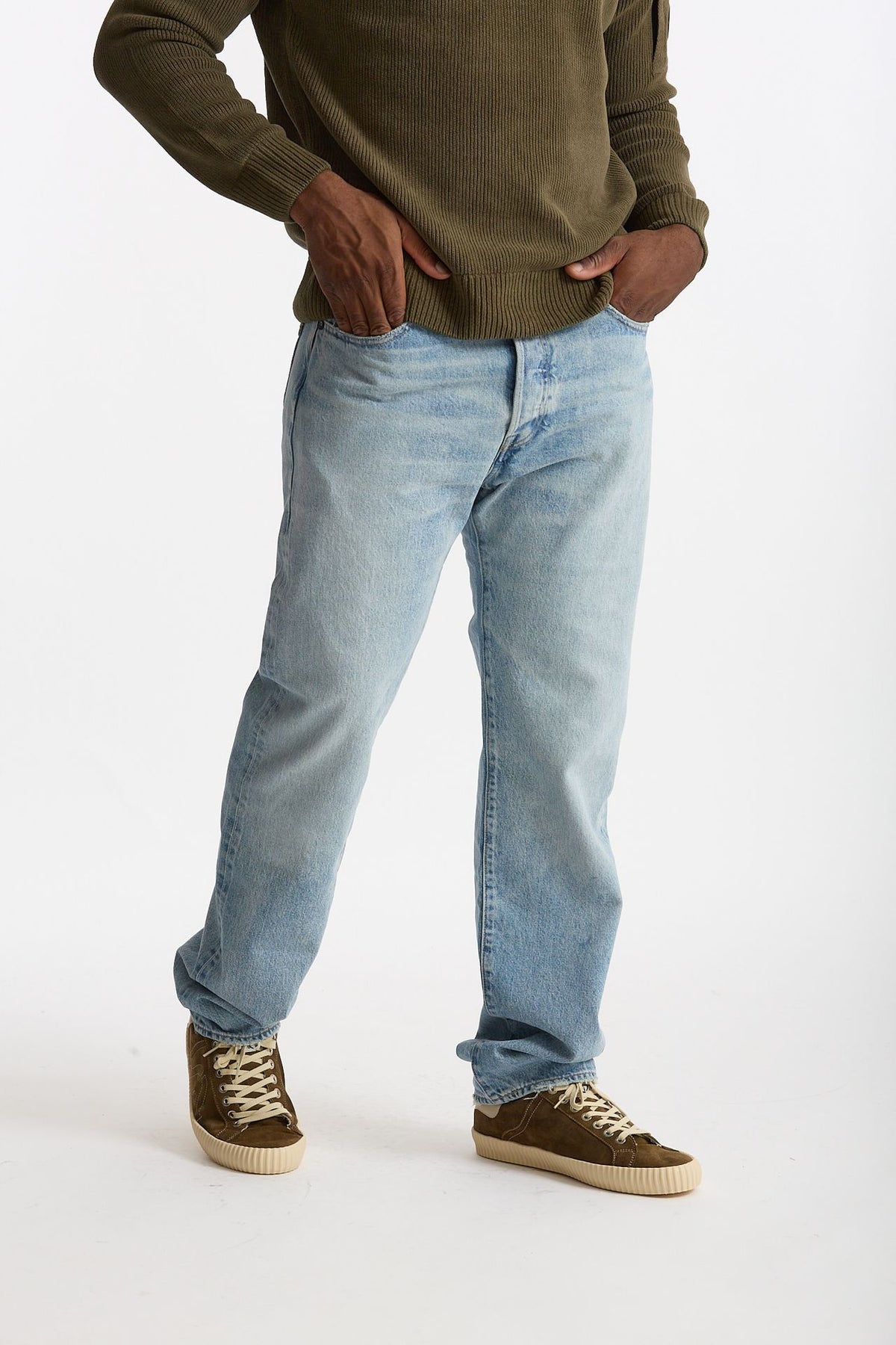Jeans 501 1980s in cotone fermo lavaggio chiaro uomo Levi's - 2
