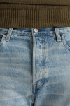 Jeans 501 1980s in cotone fermo lavaggio chiaro uomo Levi's - 5