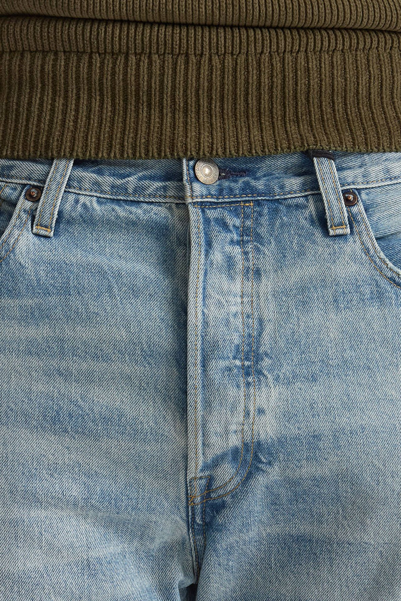 Jeans 501 1980s in cotone fermo lavaggio chiaro uomo Levi's - 5