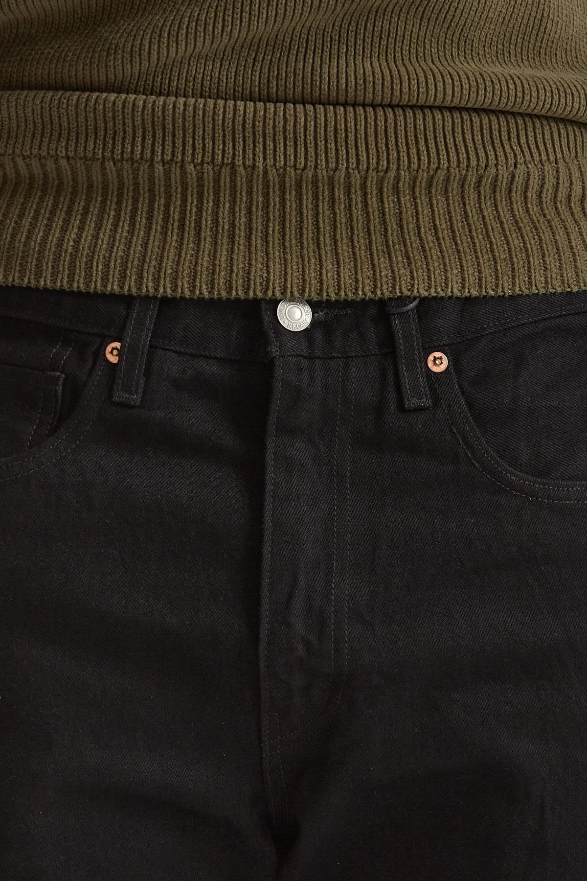 Jeans ANCHOR RELAX in cotone fermo nero uomo Levi's - 6