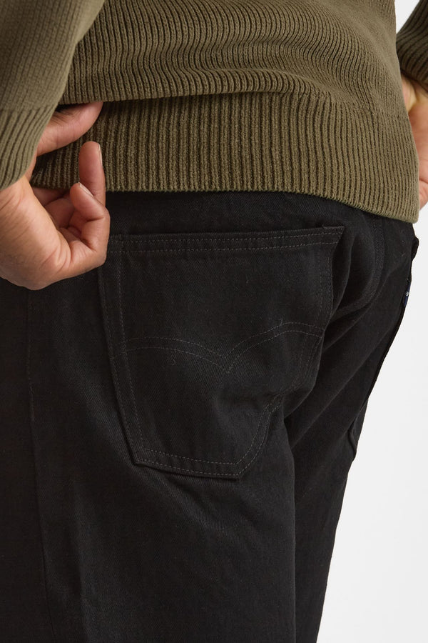 Jeans ANCHOR RELAX in cotone fermo nero uomo Levi's