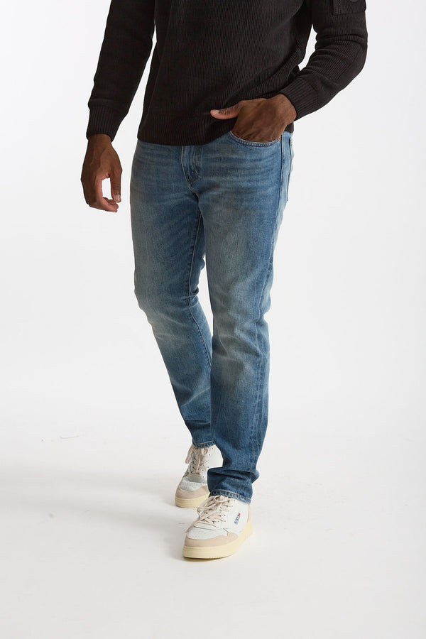 Jeans 511 SLIM in cotone stretch lavaggio chiaro uomo Levi's
