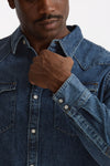 Camicia in denim lavaggio medio uomo Levi's - 6