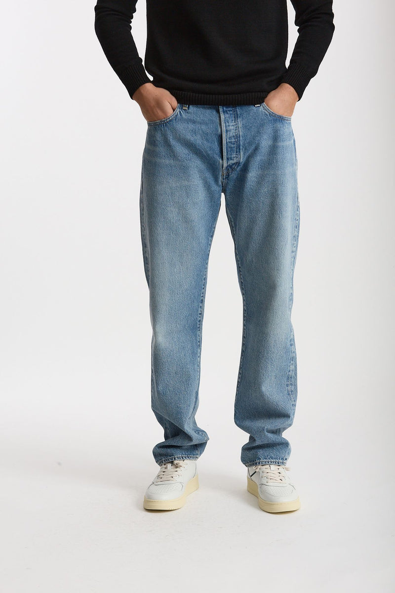 Jeans 501 1980s in cotone fermo lavaggio chiaro uomo Levi's - 2