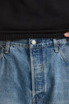 Jeans 501 1980s in cotone fermo lavaggio chiaro uomo Levi's - 5