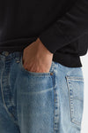 Jeans 501 1980s in cotone fermo lavaggio chiaro uomo Levi's - 6