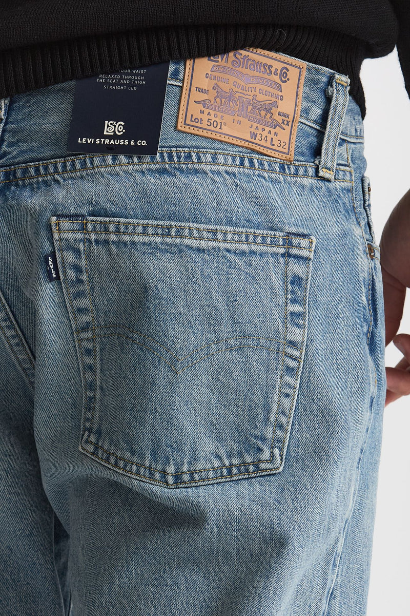 Jeans 501 1980s in cotone fermo lavaggio chiaro uomo Levi's - 7