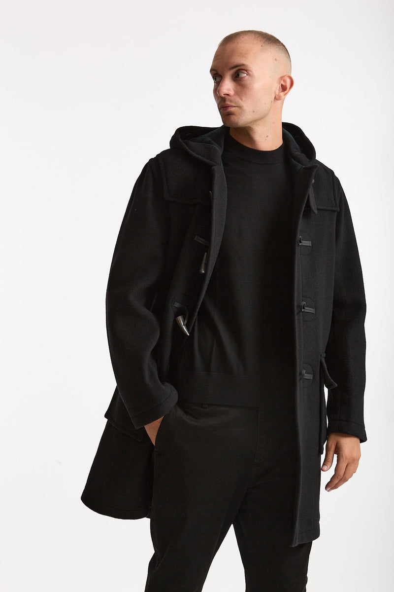 Montgomery MARTIN in misto lana nero uomo London tradition - 4