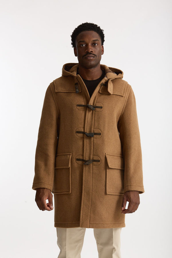 Montgomery MARTIN in misto lana cammello uomo London tradition