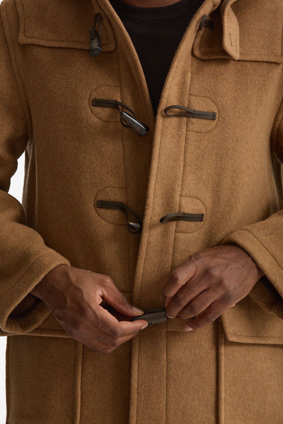 Montgomery MARTIN in misto lana cammello uomo London tradition - 7