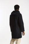 Montgomery MARTIN in misto lana blu uomo London tradition - 5
