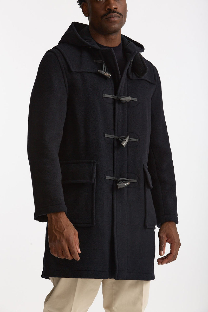 Montgomery MARTIN in misto lana blu uomo London tradition - 6