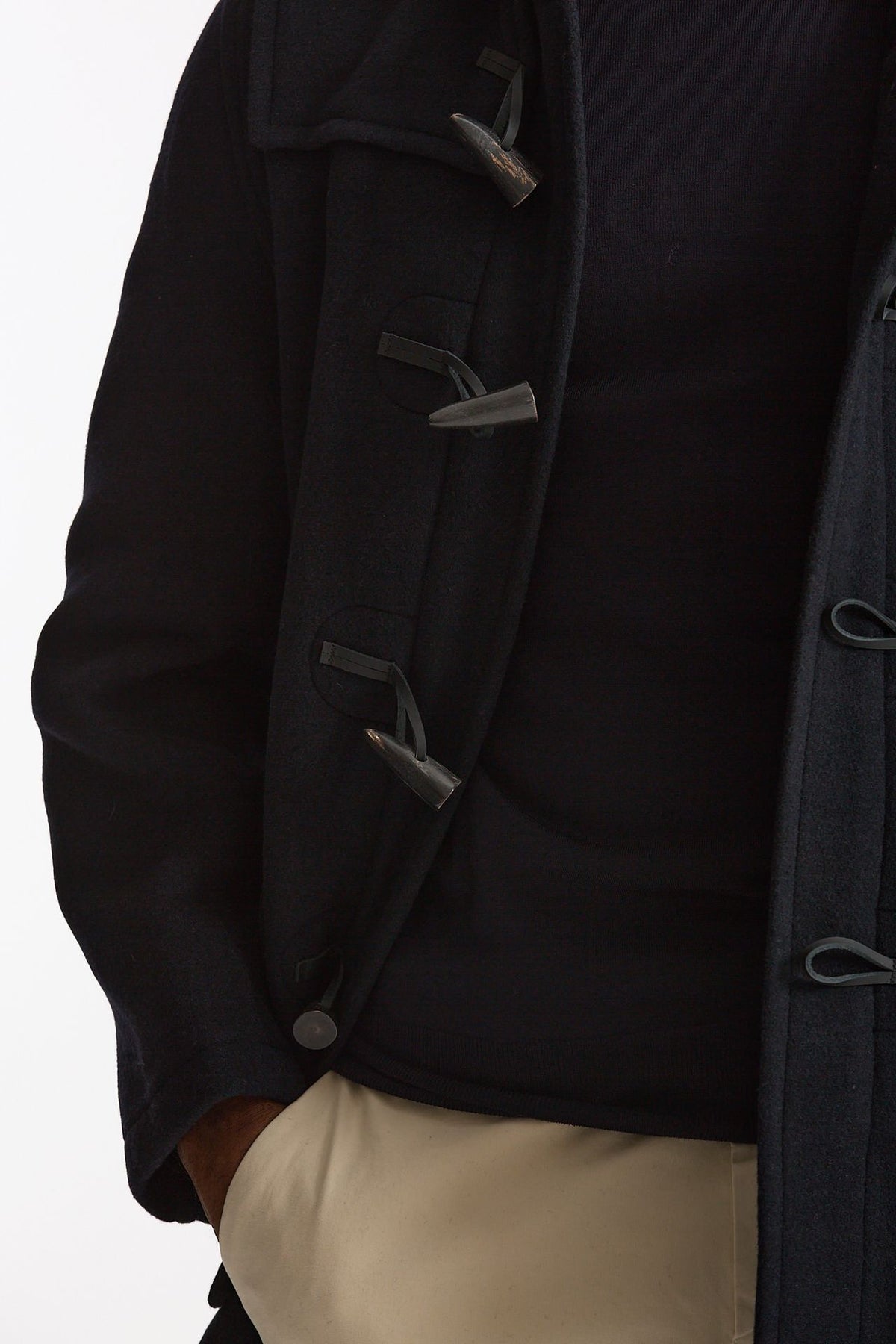 Montgomery MARTIN in misto lana blu uomo London tradition - 2