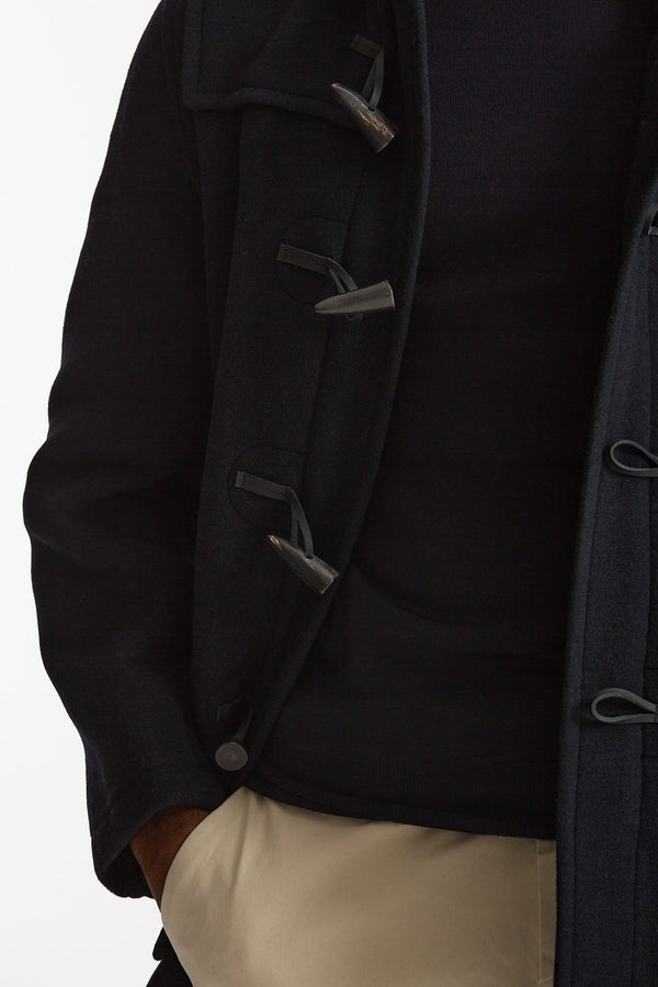 Montgomery MARTIN in misto lana blu uomo London tradition