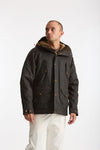 Parka FISHERMAN PARKA in cotone cerato marrone uomo Manifattura ceccarelli - 4