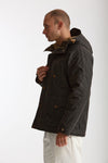 Parka FISHERMAN PARKA in cotone cerato marrone uomo Manifattura ceccarelli - 6