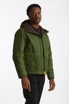 Giubbotto BLAZER COAT in cotone cerato verde uomo Manifattura ceccarelli - 4