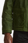 Giubbotto BLAZER COAT in cotone cerato verde uomo Manifattura ceccarelli - 7