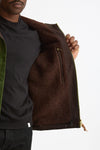 Giubbotto BLAZER COAT in cotone cerato verde uomo Manifattura ceccarelli - 8