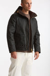 Giubbotto BLAZER COAT in cotone cerato nero uomo Manifattura ceccarelli - 4