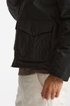 Giubbotto BLAZER COAT in cotone cerato nero uomo Manifattura ceccarelli - 6