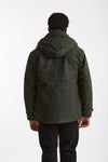 Giaccone TEDDY LINED in cotone cerato verdone uomo Manifattura ceccarelli - 3