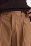 Pantalone gamba ampia cammello uomo Marsēm - 6