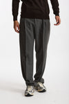 Pantalone gamba ampia grigio uomo Marsēm - 2