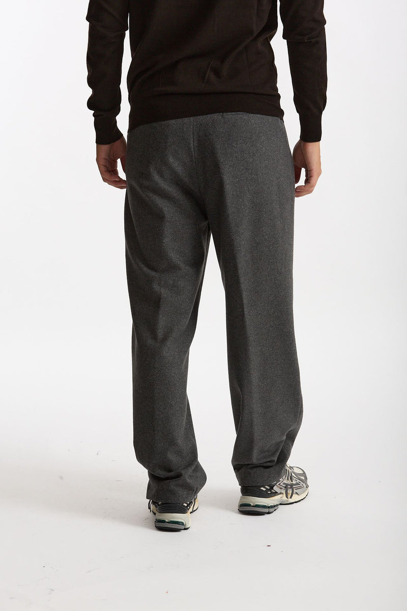 Pantalone gamba ampia grigio uomo Marsēm - 4