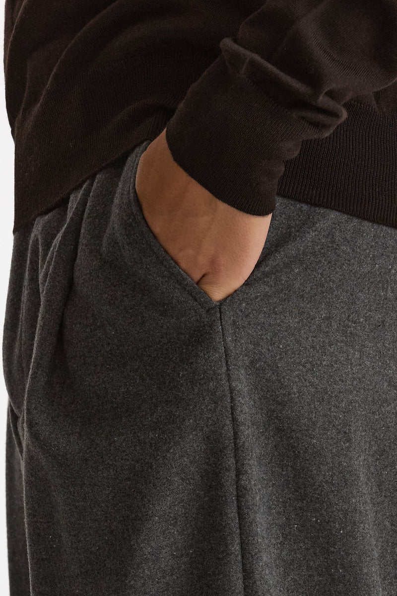 Pantalone gamba ampia grigio uomo Marsēm - 5