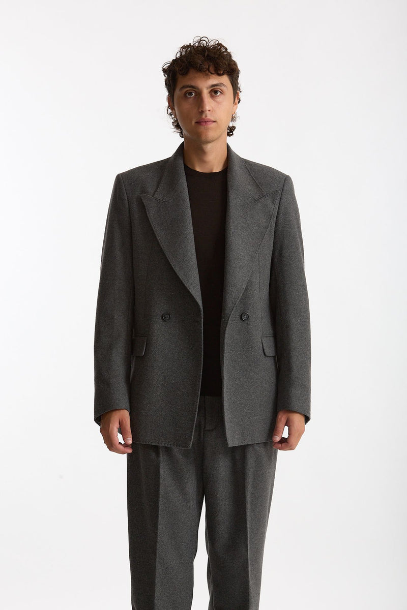 Giacca doppiopetto grigio uomo Marsēm - 1