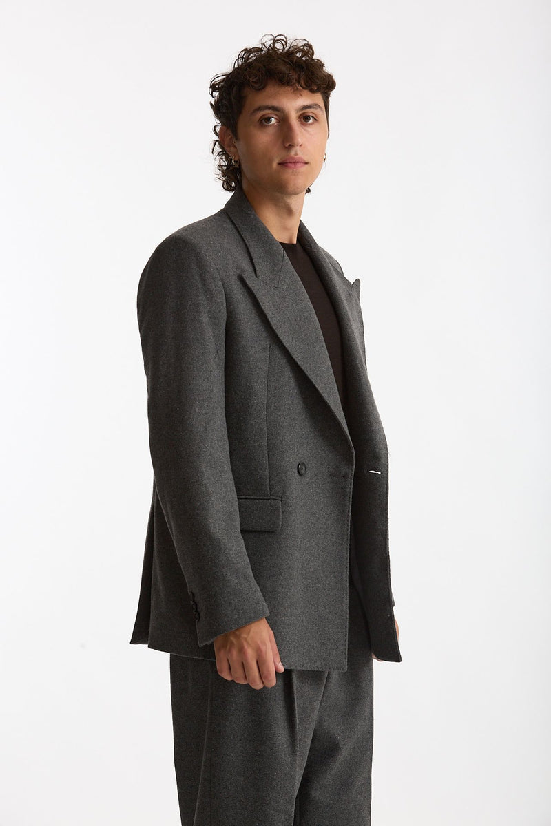 Giacca doppiopetto grigio uomo Marsēm - 3
