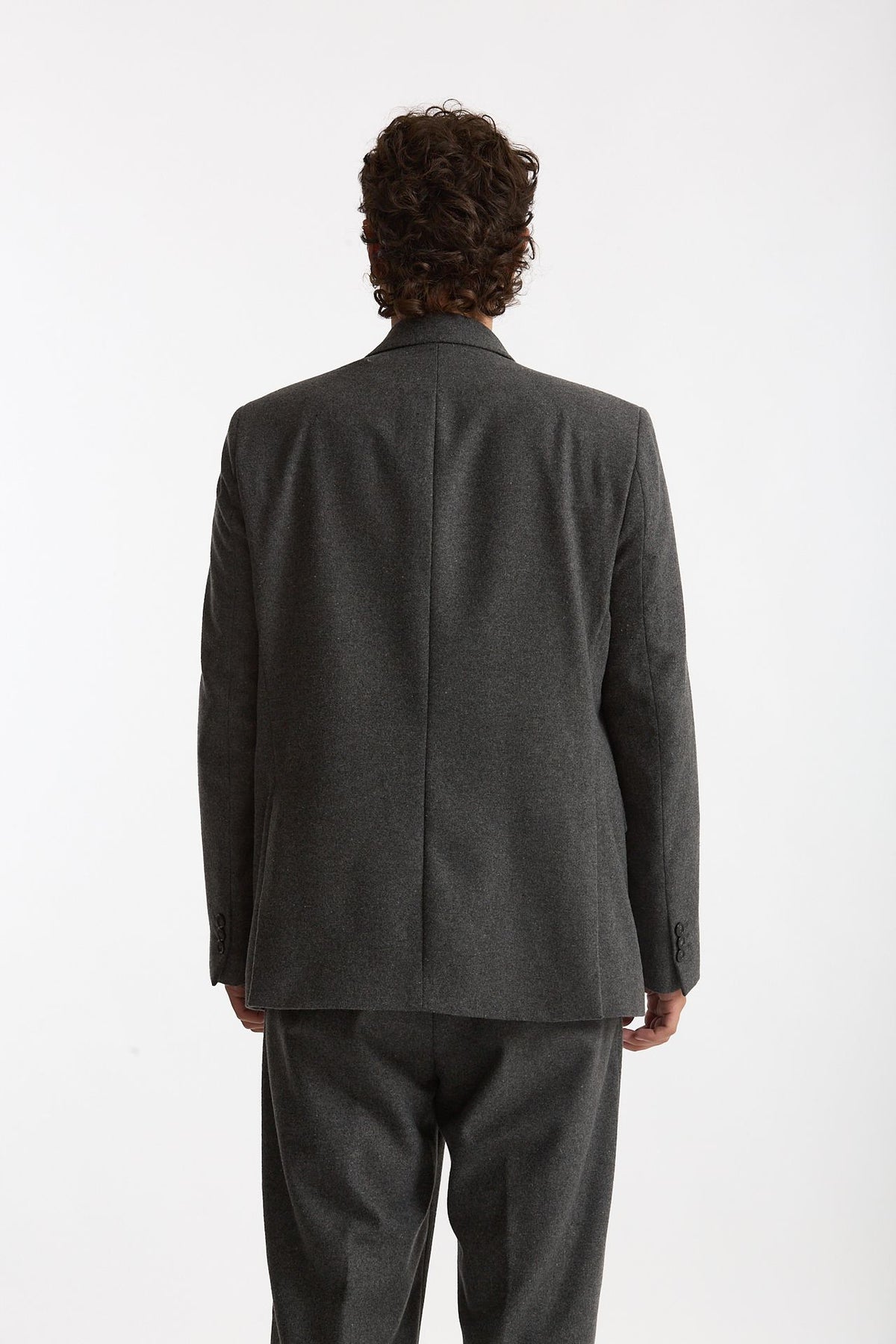 Giacca doppiopetto grigio uomo Marsēm - 4
