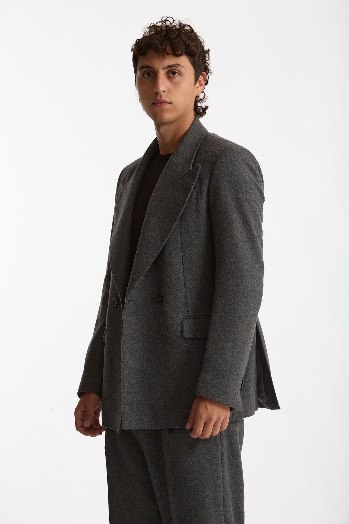 Giacca doppiopetto grigio uomo Marsēm - 5