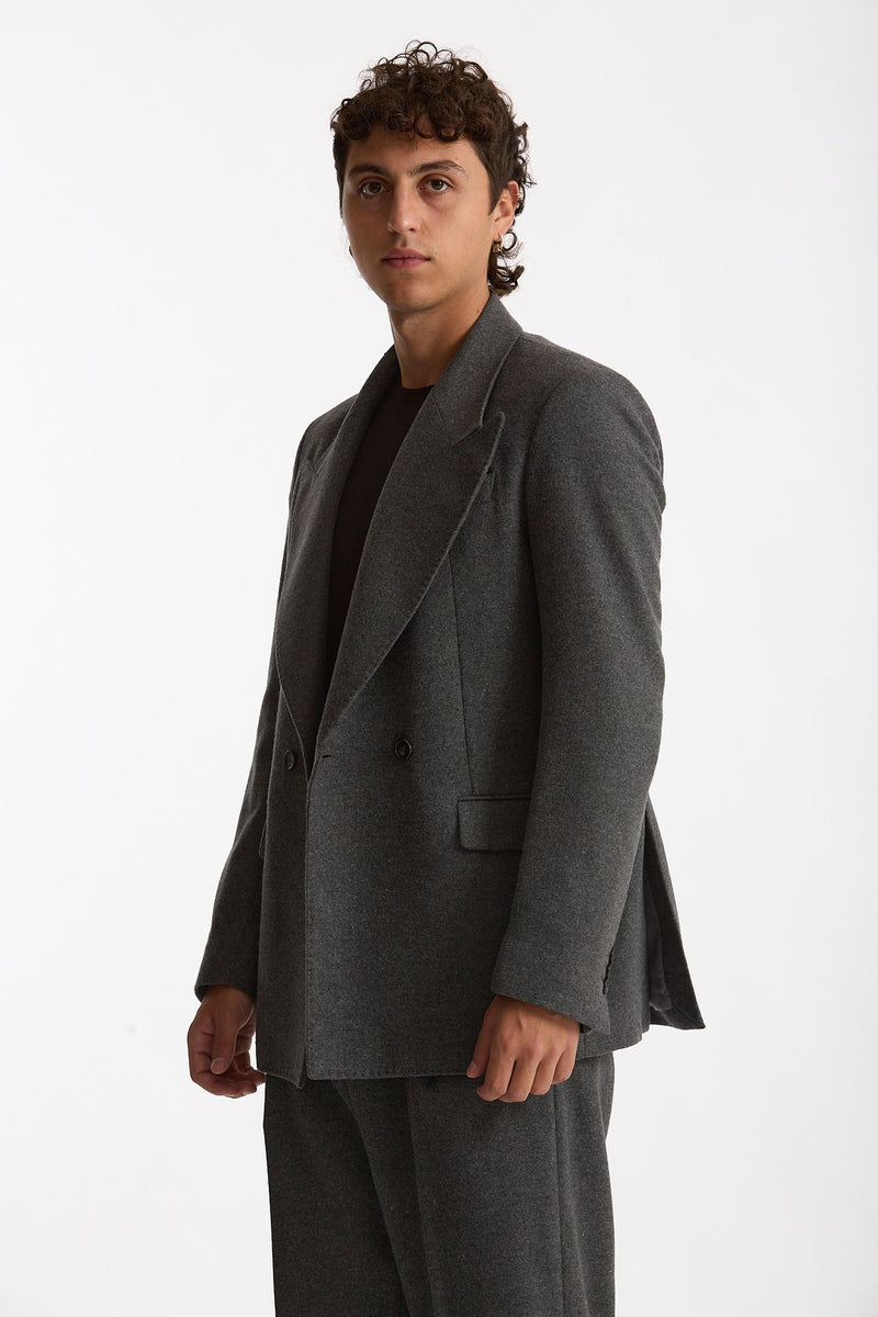 Giacca doppiopetto grigio uomo Marsēm - 5