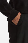 Pantalone gamba ampia nero uomo Marsēm - 5