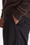 Pantalone KAY BAGGY in lana stretch uomo Nine in the morning - 6
