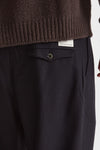 Pantalone KAY BAGGY in lana stretch uomo Nine in the morning - 7