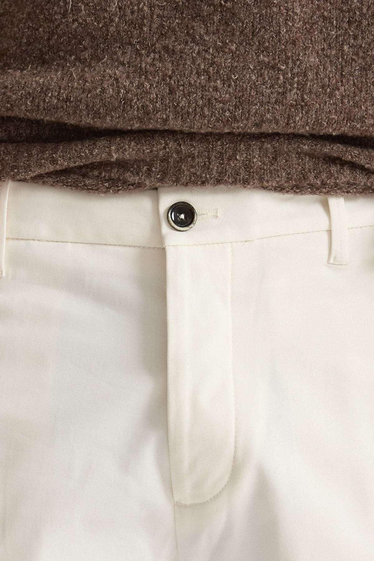 Pantalone GIOVE in cotone stretch bianco uomo Nine in the morning - 5