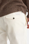 Pantalone GIOVE in cotone stretch bianco uomo Nine in the morning - 7