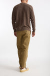 Pantalone GIOVE in cotone stretch cammello uomo Nine in the morning - 4