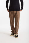 Pantalone FOLD 2 in lana stretch cammello uomo Nine in the morning - 2