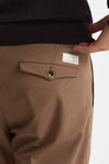 Pantalone FOLD 2 in lana stretch cammello uomo Nine in the morning - 5