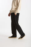 Pantalone FOLD 2 in lana stretch nero uomo Nine in the morning - 4