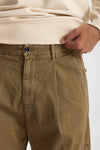 Pantalone GIULIO CARROT in cotone fermo lavato uomo Nine in the morning - 6