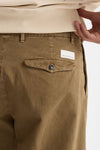 Pantalone GIULIO CARROT in cotone fermo lavato uomo Nine in the morning - 7