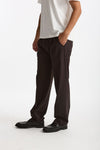 Pantalone FOLD 2 in lana stretch marrone uomo Nine in the morning - 4