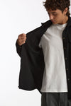 Camicia texana lana e poliestere stretch nero uomo Nine in the morning - 6